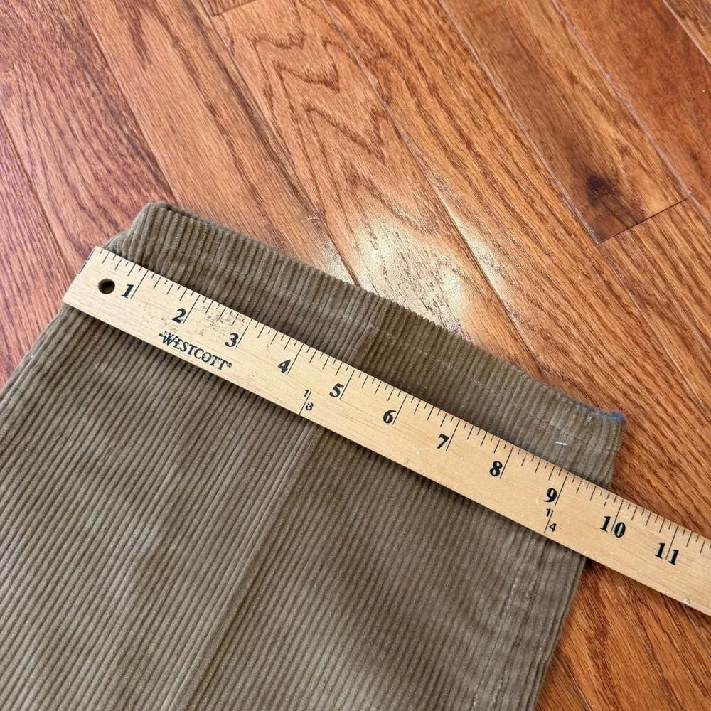 Vintage Polo Ralph Lauren Corduroy Pants Mens 38x30 Brown Pleated Made In USA